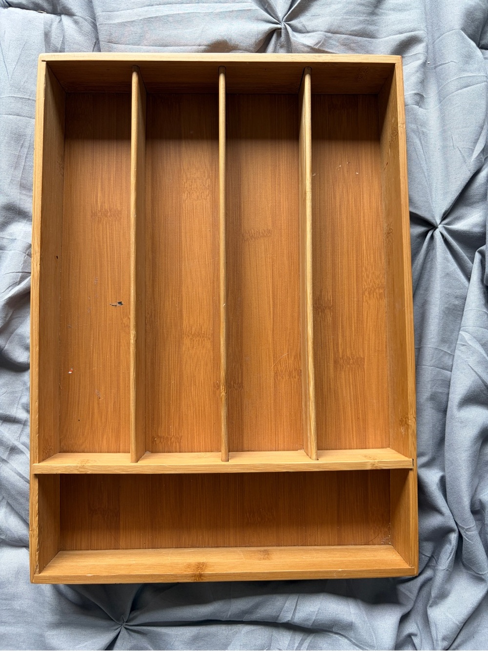 Core Bamboo Drawer Divider Organizer - Natural Brown